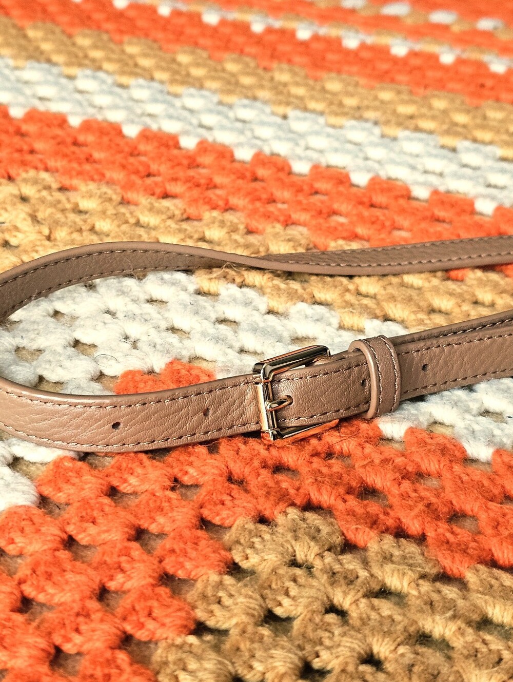 Tory Burch Marion Tan Whipstitch Leather Crossbody Bag Shoulder Bag Purse - Picture 9 of 14
